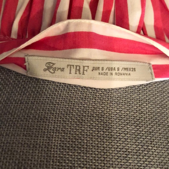 Pink and white stripe skirt - Picture 3 of 3